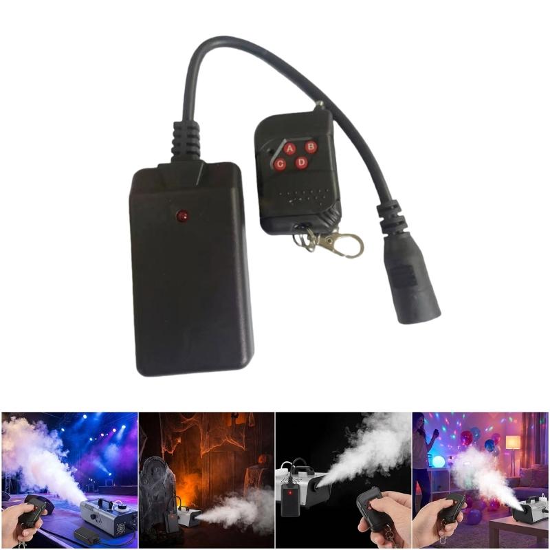 3Pin Remote Receiver Fog Controller for 400 500 900W 1500W Fog Machine Intelligent Stage Effects Control Durability Housing