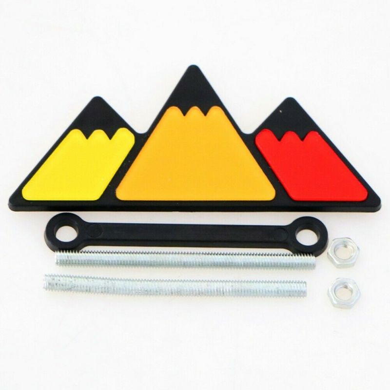 Tri-color Grille Badge Emblem For Tacoma 2018 2019 TRD 4runner Tundra