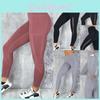 Fitness-Leggings mit hohem Bund für Damen mit Seitentaschen und stützender elastischer Passform