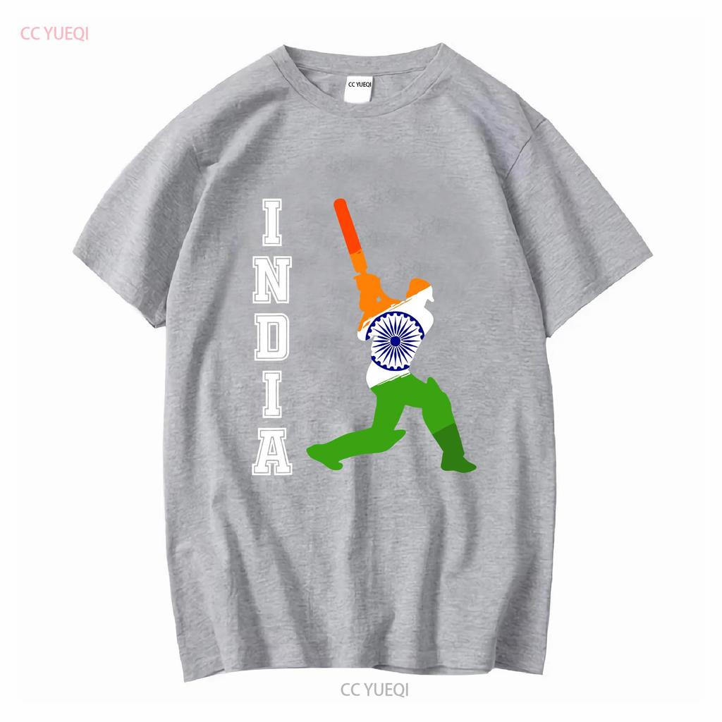 Indian Cricket Jersey India Team Lover Supporter T Shirt SweaT 16721 vintage Washed Casual Soft Stylish Slightly Unisex