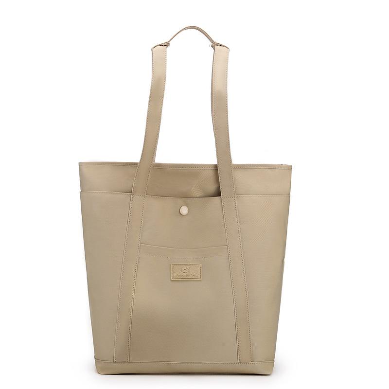 Tote bag women's new large-capacity commuter backpack multi-functional anti-splashing nylon shoulder bag portable backpack