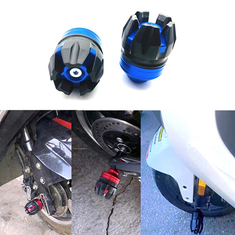Protecție universală pentru roți de motocicletă Cupe anti-accident Protecție anti-accidente colorate pentru motociclete Cupe de amortizare pentru motocross Accesorii pentru moto