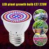 Led Grow Light Bulb E27 220V Full Spectrum 48/60/80Led Plant Lamp For Indoor Garden Seedling Greenhouse Hydroponics Grow Tent