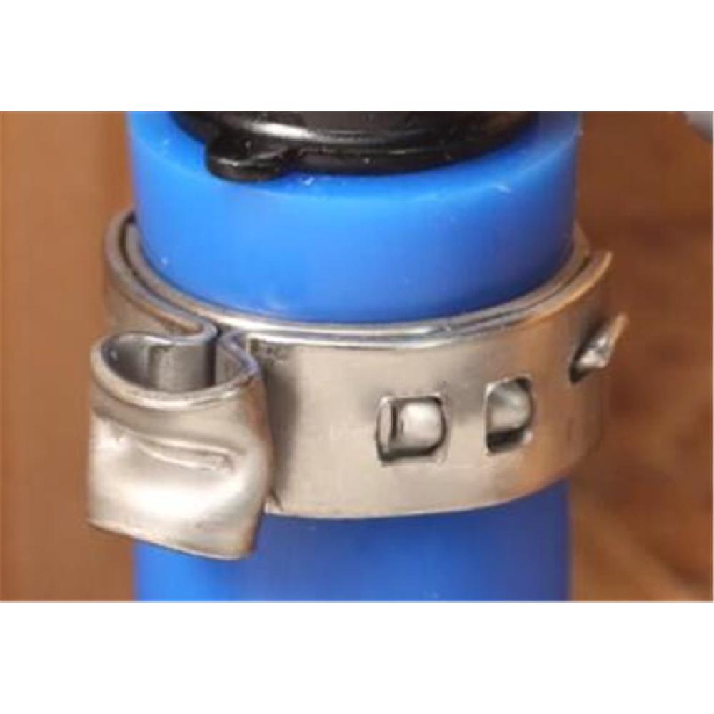 90 x 7 Kinds Single Ear Stainless Steel Car Hydraulic Hose Clamps O-Clips Pipe Fuel Air Pipe Clamp
