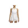 Vestido sin mangas Court Dri-FIT Slam de Malla Sólida Transpirable de Secado Rápido para Mujer Vestidos Blanco DV3040-100
