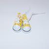 20CM Cotton Doll Shoes: 6 Points BJD Casual Mini Canvas Shoes, 5CM Size