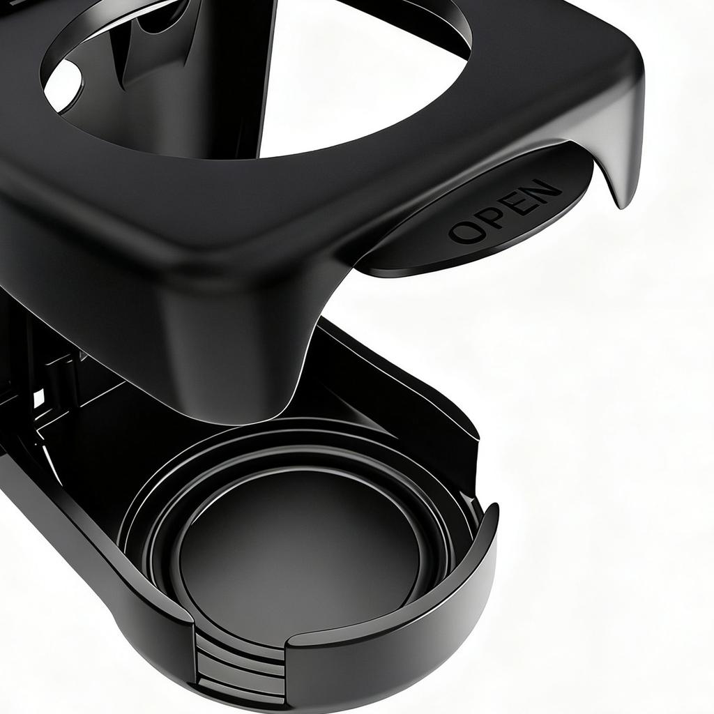 Air Vent Cup Holder Automotive Stable Foldable Space Saving Organizer Car Cup Holder Expander For Daily Trips Driving School
