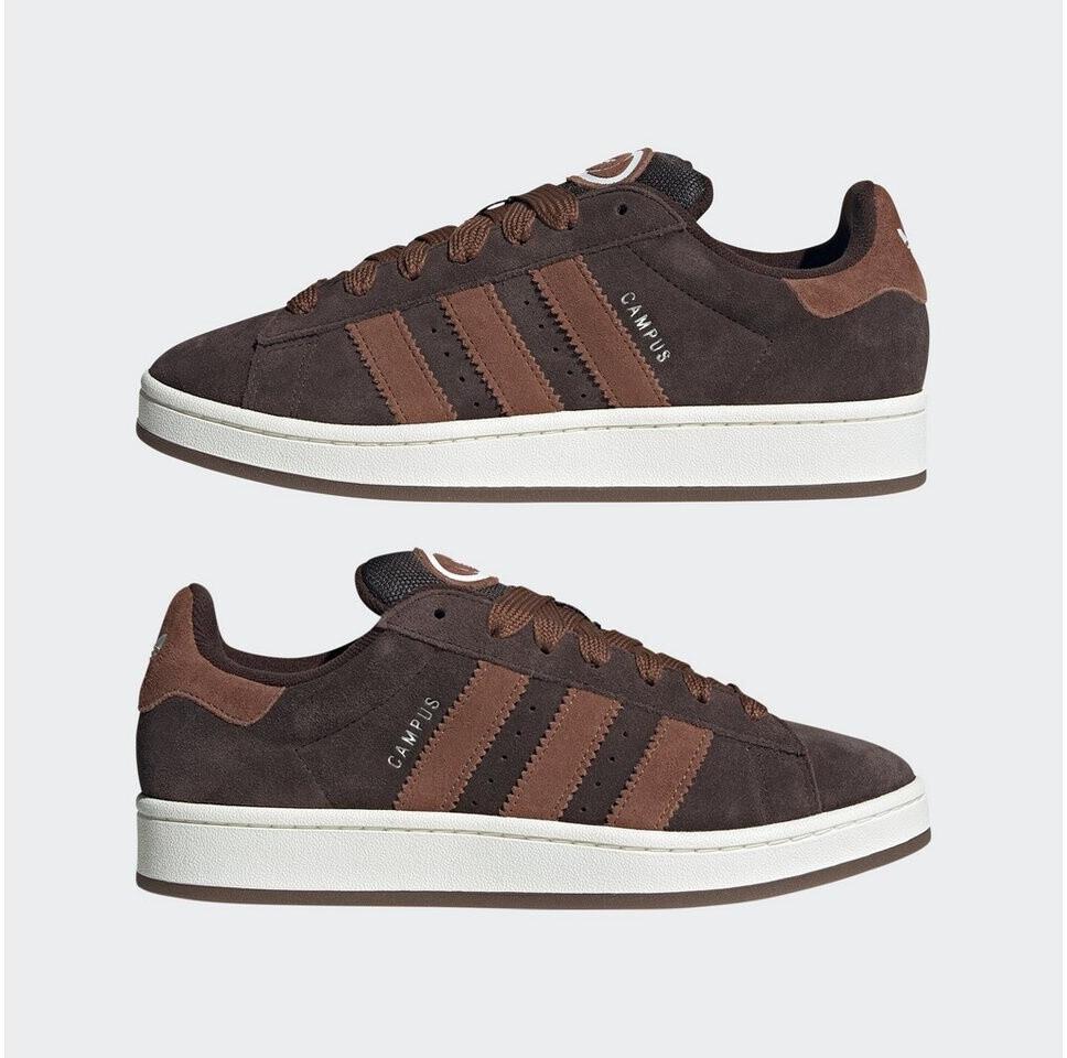 Кроссовки Adidas Campus 00s темно-коричневые/прекрасно-коричневые/облачно-белые