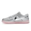 Nike Dunk Low LX Photon Dust Pink Foam Women Sneakers Grey Medium-Soft-Pink Metallic-Silver HM3698-006
