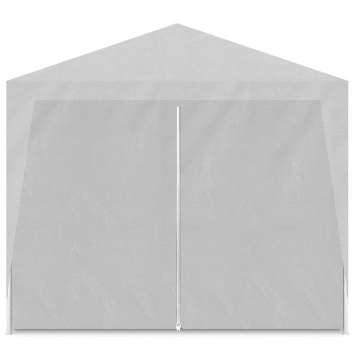 VidaXL Tente de Réception Blanc Tonnelle Pavillon Chapiteau de Jardin Patio 90338