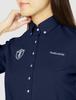 Long Sleeve Polo Thermolite Lightweight and Warm 1 [PEARLY GATES] Women's Shirt, Pique, / 055-2261002 120_Navy [M]