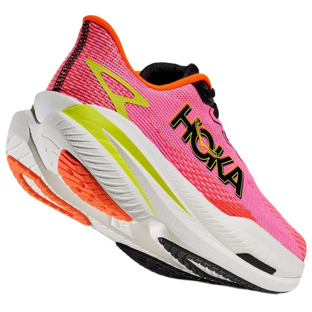 HOKA ONE ONE MACH X 3 Shoes Rose x N Women's NNRS/N Tangerine/Size 24.5 (US 6.5)