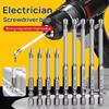 5PC 65mm 110mm Magnetische Spezielle Schlitz Kreuz Schraubendreher Bit Für Elektriker Für Steckdose Schalter Hand Werkzeuge