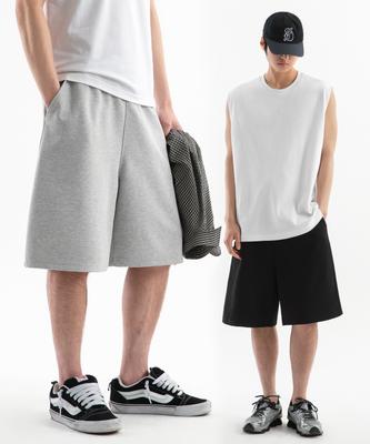 UNIONSTUDIO ( 2 Pack ) Odd Sweat Half Pants ( 3 Colors )