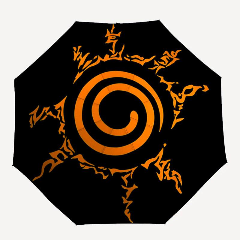 

1 шт. Автоматический складной зонт со спиральным символом Компактный дорожный зонт, 8 ребер, прочный, идеально подходит для женщин и мужчин a0923180
