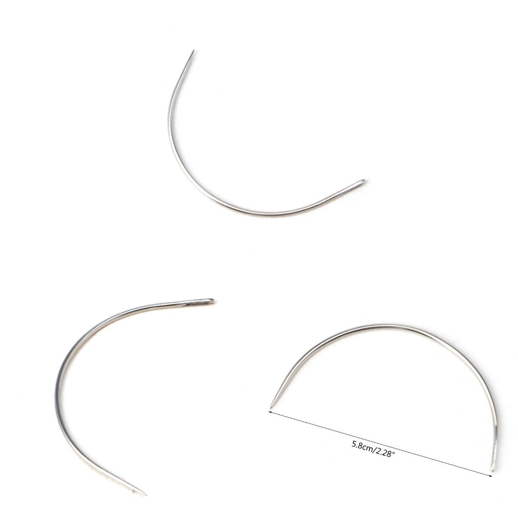C Type Curved 25pcs/set Making Craft Projects Making Accessories for Mother Grandmother Hand Woven Crafts Accessory