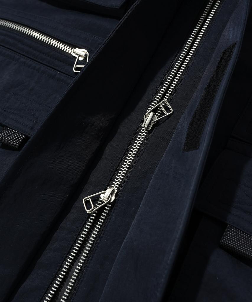 Iey Nylon Multi Vest Navy