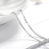2ct Moissanite 925 Silver Necklace for Women Wedding Party Classic Sparkling Pendant