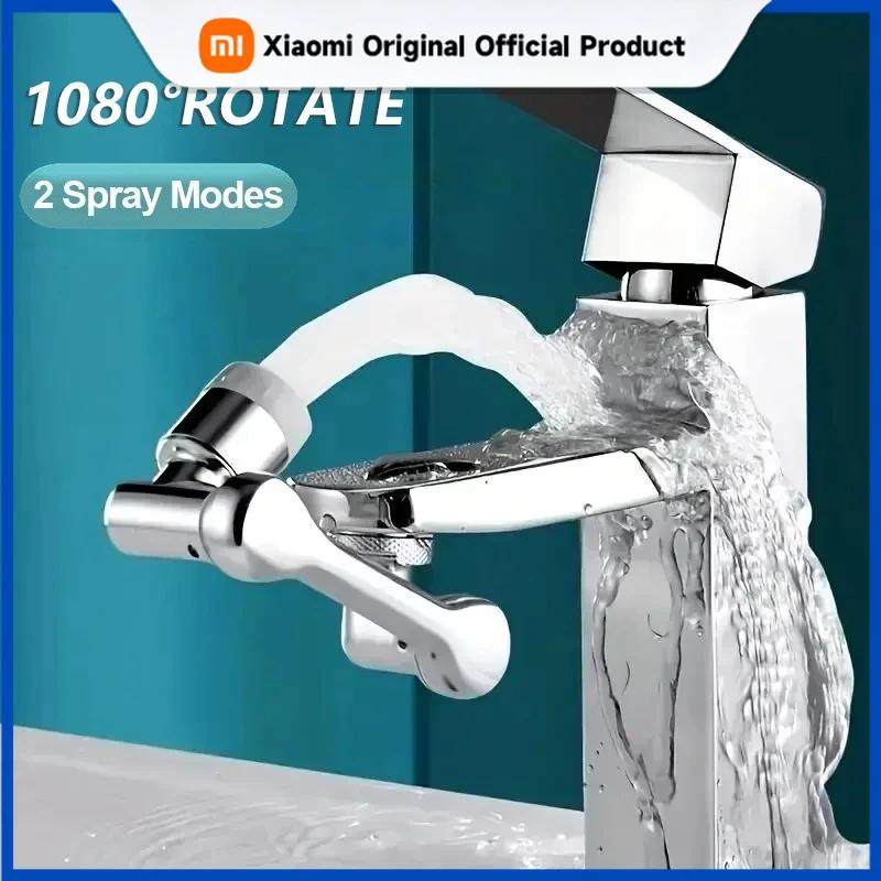 Xiaomi Faucet Extender Robotic Arm 1080° Rotating Universal Faucet Head Swivel Faucet For Kitchen Bathroom Sink