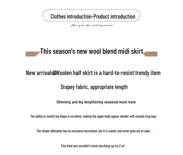 Langsha Women's High-Waisted Slimming A-Line Skirt