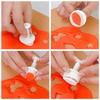 Geometric Pressing Spring Mold Handmade DIY Cutters for Biscuit Cookie Fondant Cake Heart Round Star Square Decorating Tools ZYF