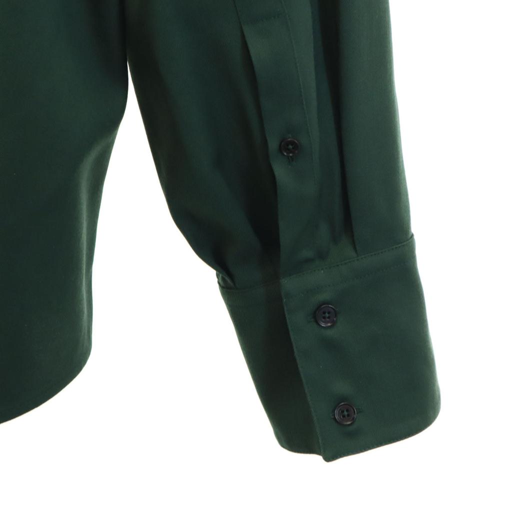 Jil Sander Vyrobeno v Itálii Košile s dlouhým rukávem 34 Tmavě zelená Dámská Použitá