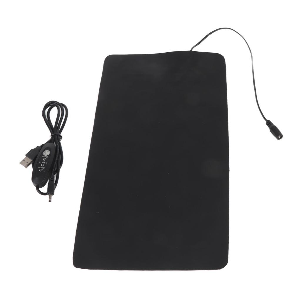 3 Gear Temperature Adjustment Seedling Heat Mat PU Leather Waterproof Design Seedling Warming Mat Low Voltage Textured Surface