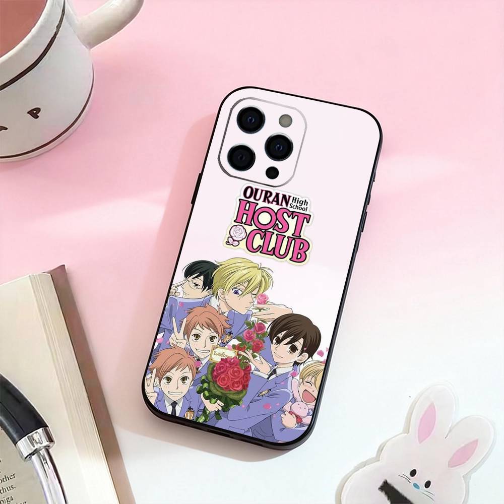 Anime Ouran High School Host C-Club Phone Case Silicone Soft For IPhone 17,16,15,14,13,12,11,XS,Plus Pro Max
