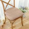 Soft Dining Chair Cushion Comfortable Chair Pad Simple Sanding Seat Pad  Seat Cushion