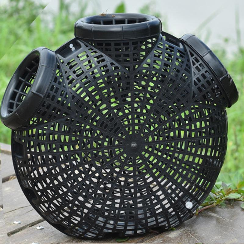 Yellow Inverted Mouth Eel & Fish Trap Cage