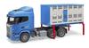 Bruder Scania R-serie 03549 - Truck Betaillere with 1 Pet - Blue