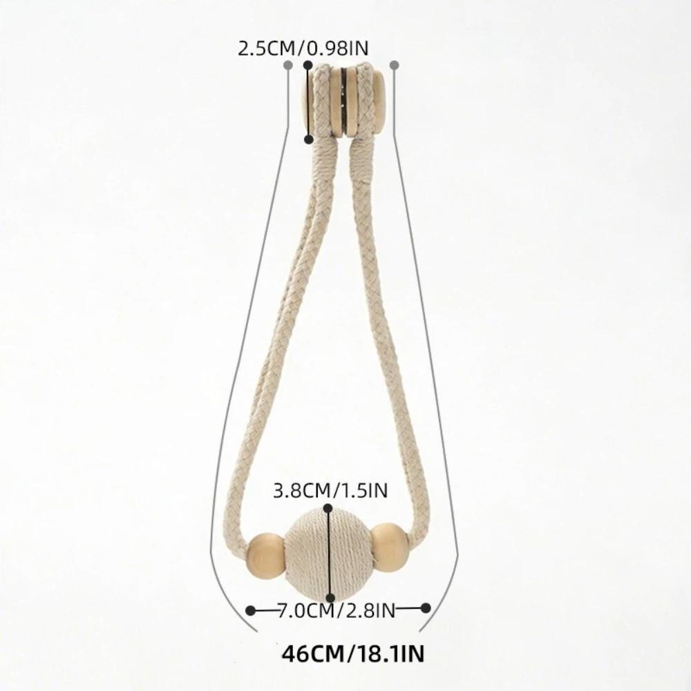 Minimalist Curtain Tiebacks Anti-Slip Curtains Tie Rope  Mosquito Nets