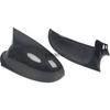 2PC Bat style Add-on Side Mirror Covers For VW GOLF 5 GTI plus MK5 Jetta Passat B6 B5.5 Variant EOS Sharan sticker horn shape