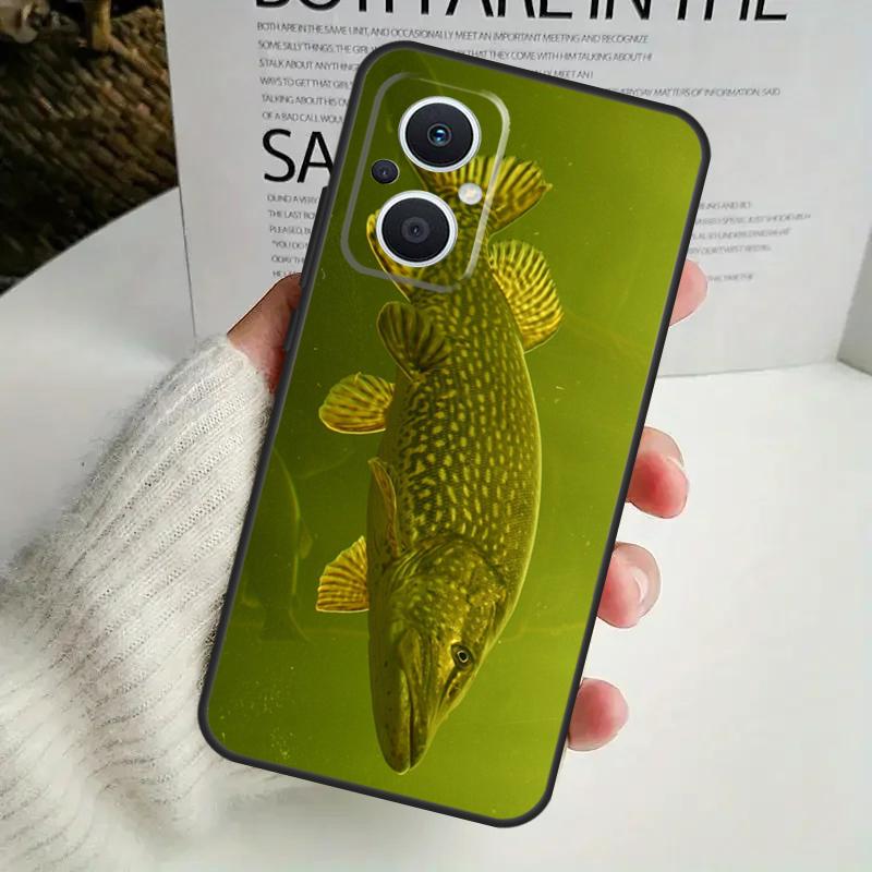 

РЫБАЛКА КАРП РЫБА Чехол Для OPPO Reno 13F 14F 12F 10 11 12 13 14 Pro 8T 7 8 Lite OPPO Find X6 X5 X8 X9 Pro Чехол OPPO Reno14 F