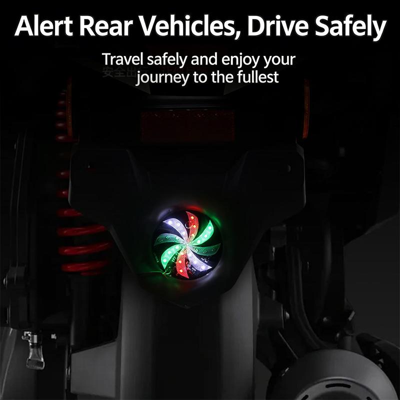

8Cm Motorcycle Flashing Lamp Led Strobe Light Motorcycle Decoration Atmosphere Light Universal Nighttime Warning Lamp 1Pcs