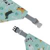 Adjustable Pet Bandana Cotton - Dog Cat Cartoon Print Drool Bib for Daily Use, Triangle Scarf Puppy Kitten Neckwear