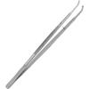 GDC Micro Tissue Forceps Gerald - Curved - 1x2 (18cm) (TPG4)