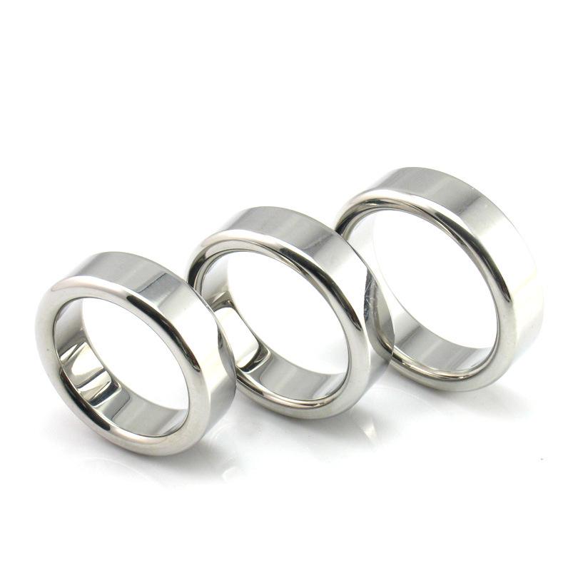 Stainless Steel Chastity & Penis Ring - Intimate Toys for Passionate Couples