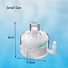 Round Shape Aquarium Biochemical Sponge Filter Transparent Design Biochemical Filter Fish Tank Aerator Pump Sponge Filter