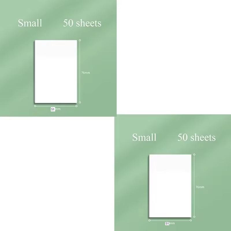 Transparent sticky notes can be used to write labels, waterproof student ins, simple sticky notes, and make notes n times