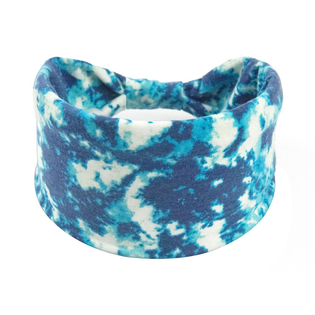 Bohemian Cashew Yoga Übung Stirnband Anti Schweiß und Feuchtigkeit Absorbieren Elastische Baumwolle Stirnband Knoten Stirnband