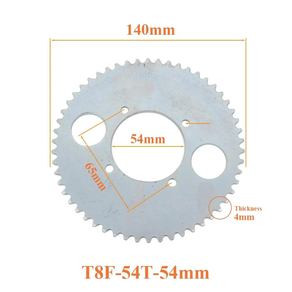 35 38 44 54 64 74 Tooth 44T 54T 64T 74T T8F 35MM Rear Sprocket Mini Moto ATV Quad Dirt Pit Pocket Bike Cross 47cc 49cc Parts