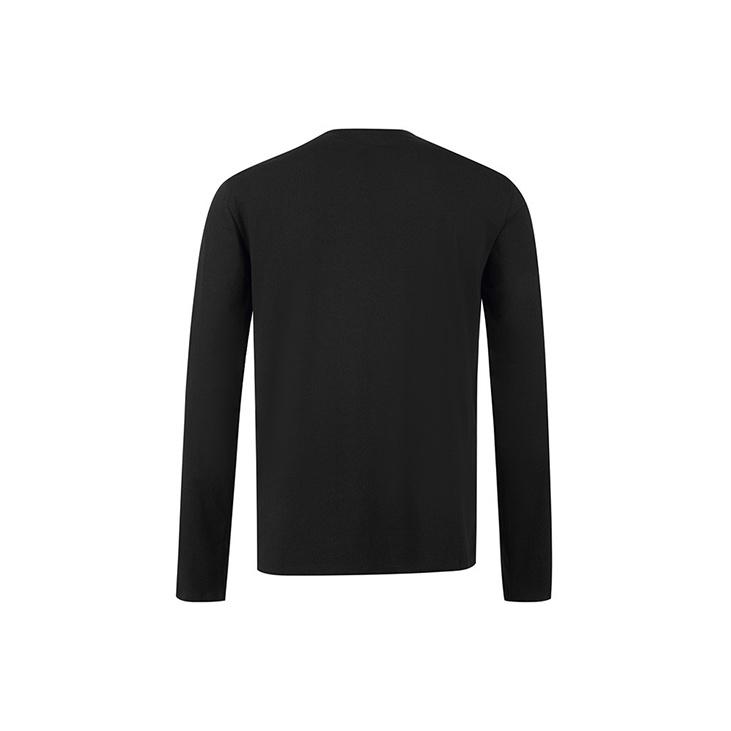Emporio Armani Round Neck Long Sleeve Pullover T-Shirt Men tops Black 8NPTL9-PJ03Z-1200