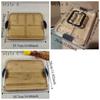 Square Cheese Tray Transparent Acrylic Lid Biscuit Snacks Platter Snack Service Trays  Holiday