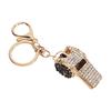 Keychain Zinc Alloy   Whistle Keychain Bag Decoration Ornament Metal Pendant Craft Jewelry Small Gift