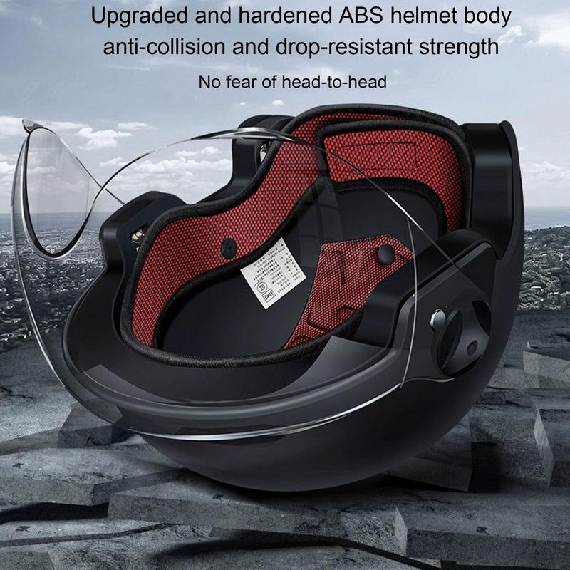 Vintage Motorcycle Classic Helmet Retro Scooter Half Helmet Men Women Safe Cycling Helmet Road Bike Bicycle Head Protection