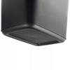 KADAX 12L Trash Can Waste Container Black with Handle Bucket