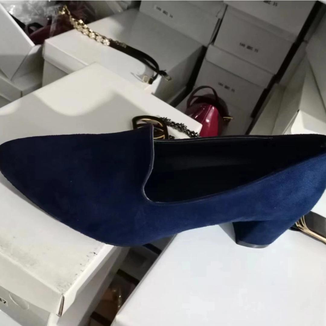 2026 Autumn New Women s Shoes Coarse Heel Shallow Mouth Fashion Shoes Professional Shoes Temperament Single Shoes Women 35