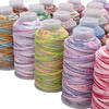 80Meter Polyester Cotton Thread Starry Sky Segment Dyeing Cord Sewing String DIY Handmade Accessories