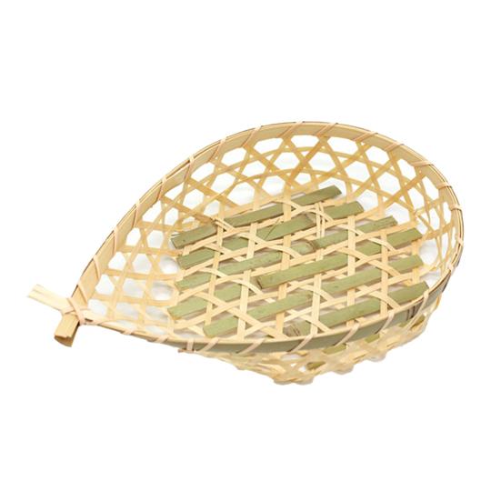 Handmade Large Capacity Bamboo Fruit Basket Beautiful Good Woven Storage Basket for Home